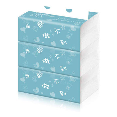 3 Packs Native Wood Pulp Tissue Toilet Paper